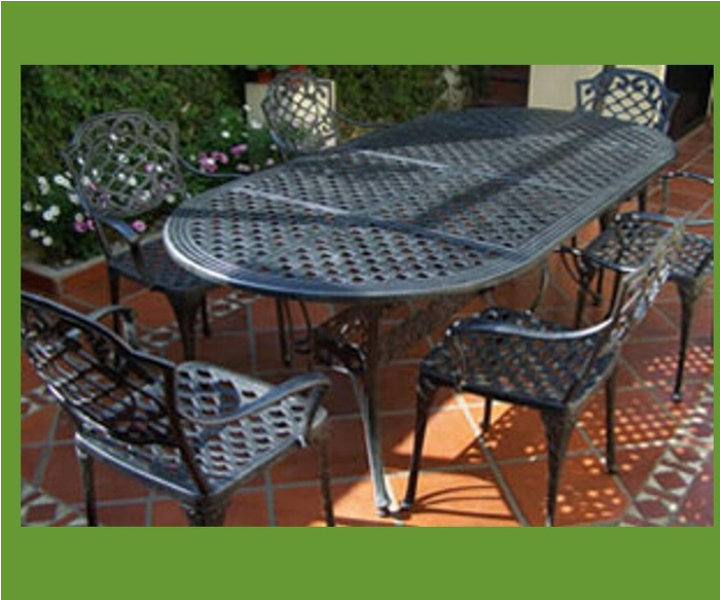 Juego Chateau Oval 8 Sillones