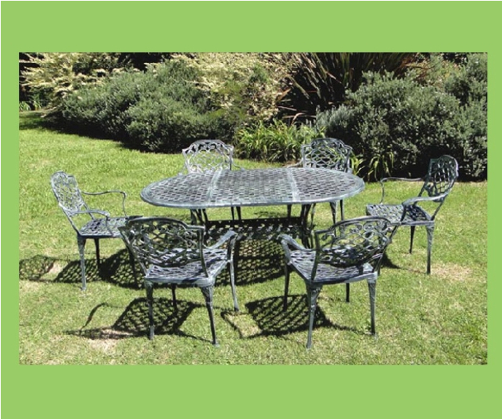Juego Chateau Oval 6 Sillones