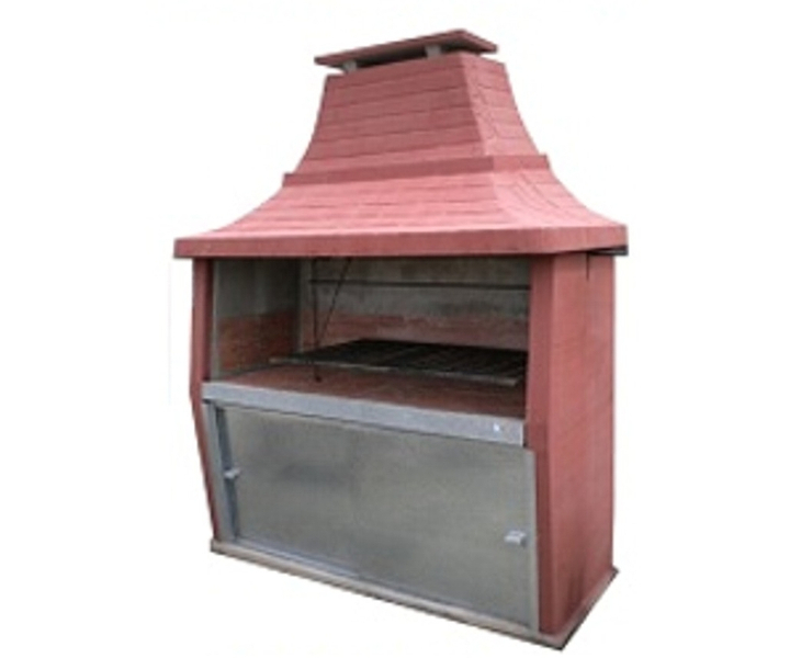 Parrillero Simil Ladrillo160 cms title=
