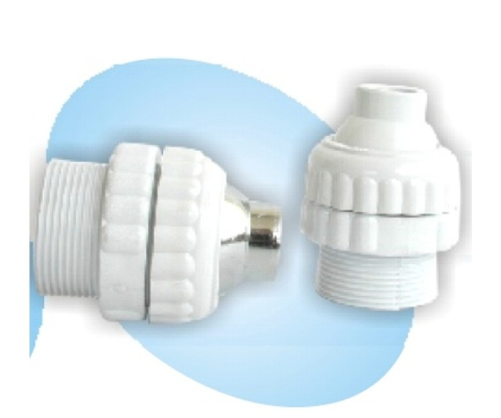 Retorno Orientable Exterior  Vulcano Plastico Blanco title=