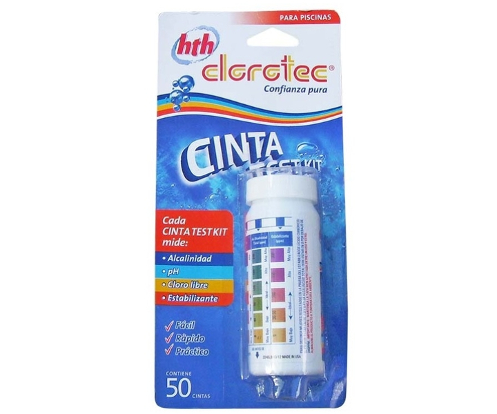 Cinta Medidora de PH Clorotec title=