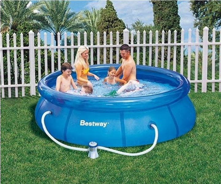 Pileta Inflable BestWay 3,05 mt + Bomba Filtrante title=