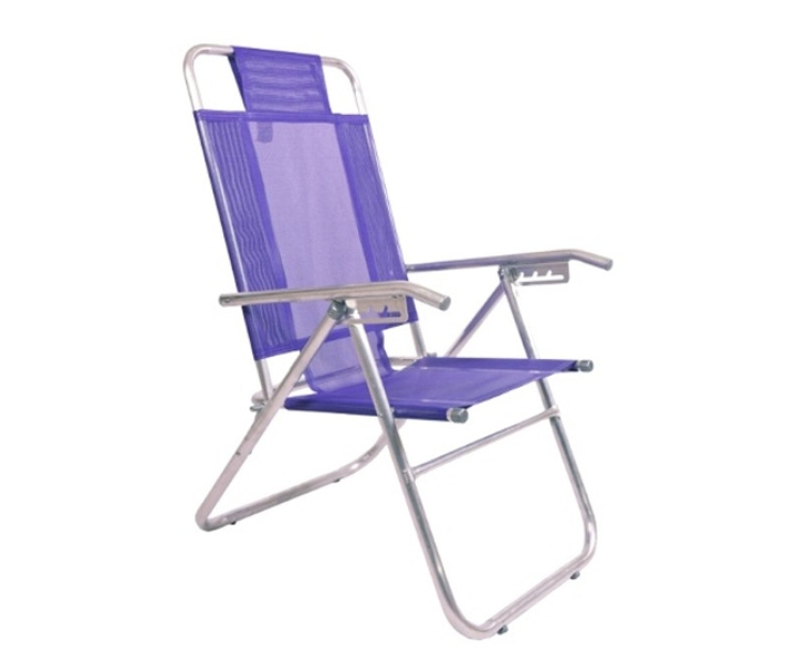 Sillon Reposera de Aluminio