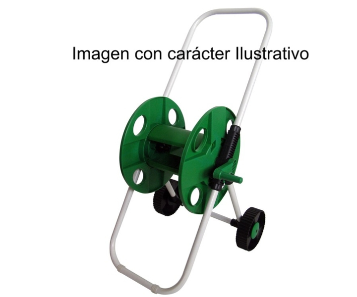 Enrrollador de Manguera Con Ruedas title=