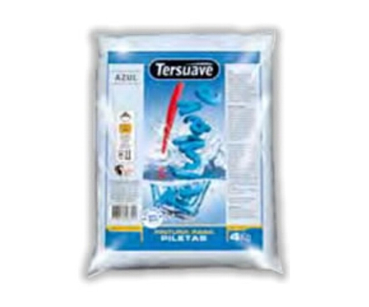 Pintura Piscina en Polvo Tersuave Azul x 4 Kgs title=